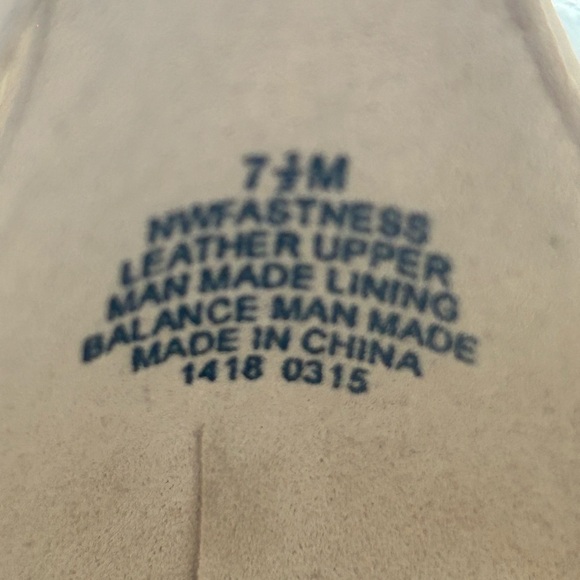 Nine West Cream Wedge Shoes with Elegant Design 7.5 - Picture 7 of 7